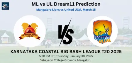 ML vs UL Dream11 Prediction