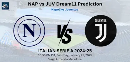 NAP vs JUV Dream11 Prediction