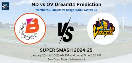 ND vs OV Dream11 Prediction