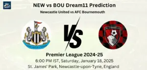 NEW vs BOU Dream11 Prediction