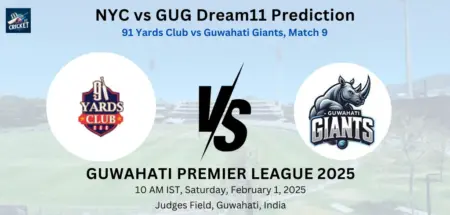 NYC vs GUG Dream11 Prediction