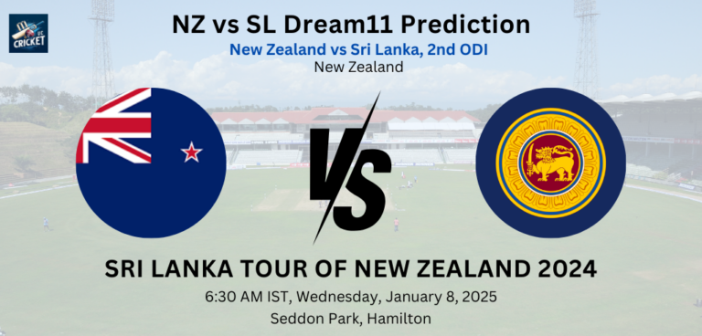 NZ vs SL Dream11 Team Prediction