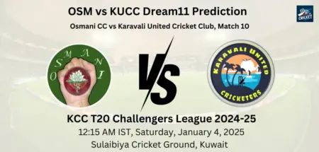 OSM vs KUCC Dream11 Team Prediction