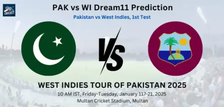 PAK vs WI Dream11 Prediction