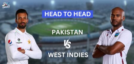 Pakistan vs West Indies Head to Head in Test