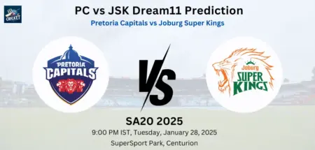 PC vs JSK Dream11 Prediction