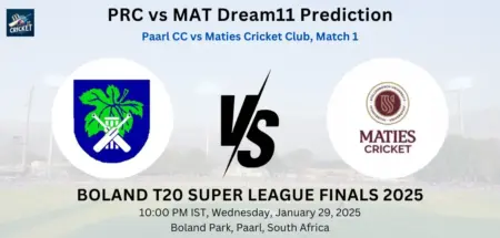 PRC vs MAT Dream11 Prediction