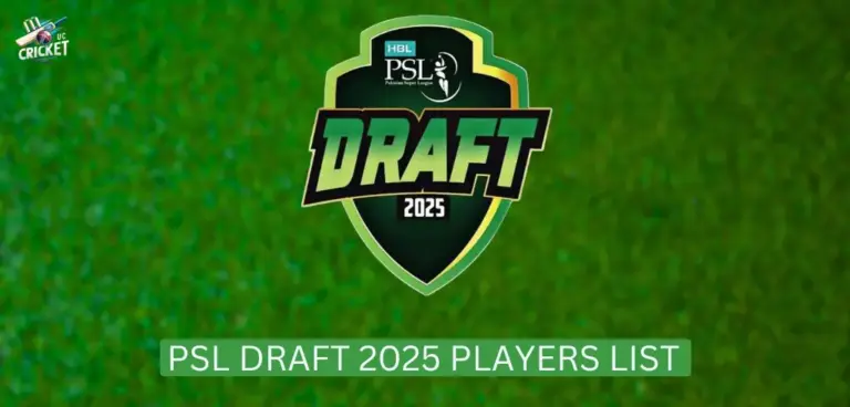 PSL Draft 2025 Players List