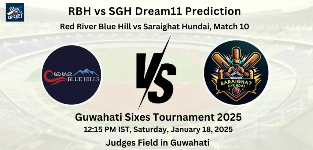 RBH vs SGH Dream11 Prediction