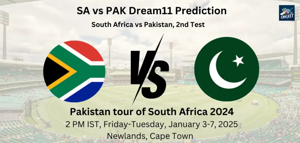 SA vs PAK Dream11 Team Prediction