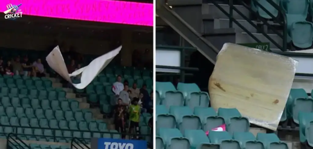 Part of SCG roof falls off BBL 2025