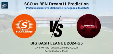 SCO vs REN Dream11 Team Prediction