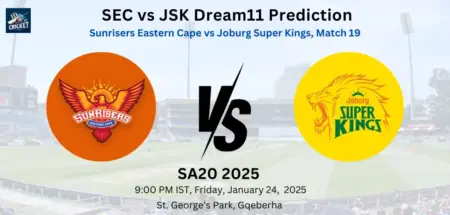 SEC vs JSK Dream11 Prediction