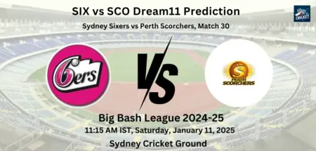 SIX vs SCO Dream11 Prediction