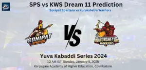 SPS vs KWS Dream 11 Prediction