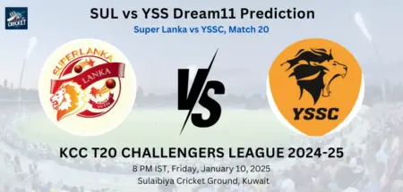 SUL vs YSS Dream11 Team Prediction