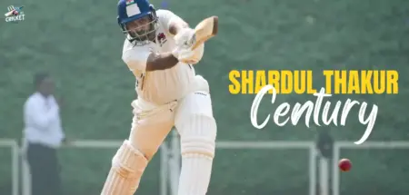 Shardul Thakur hits century