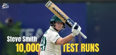 Steve Smith 10,000 Test Run