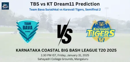 TBS vs KT Dream11 Team Prediction