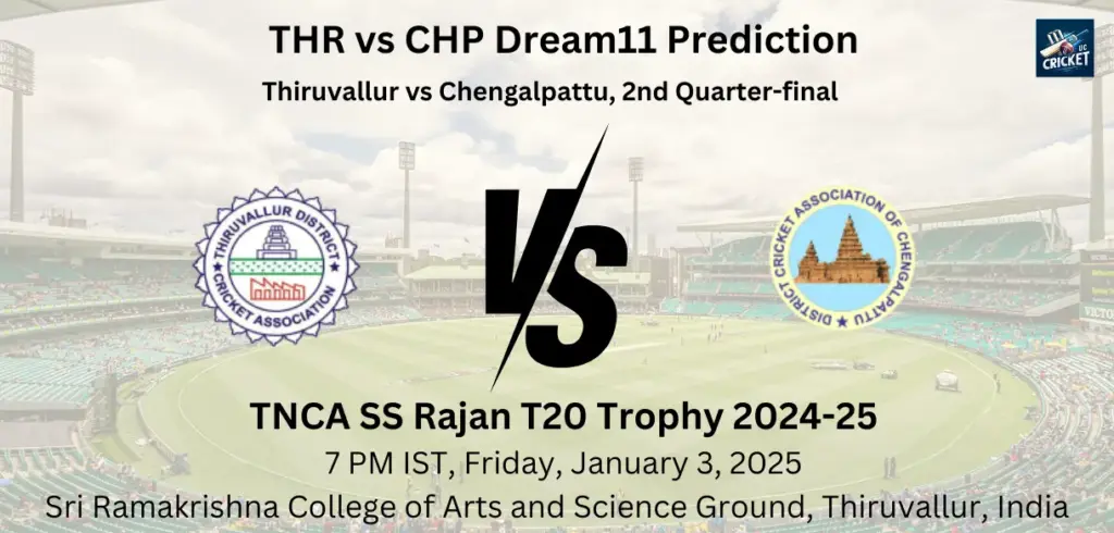 THR vs CHP Dream11 Team Prediction