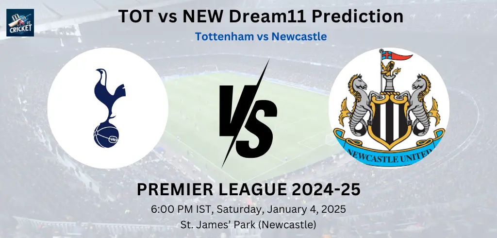 TOT vs NEW Dream11 Prediction