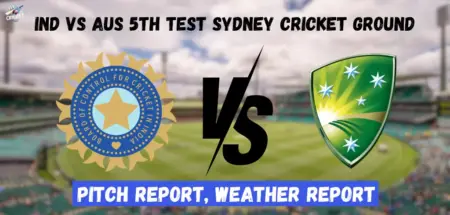 Sydney Cricket Ground Pitch Report, Weather Report