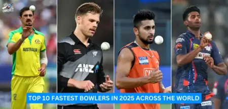 Fastest bowlers in 2025 across the world