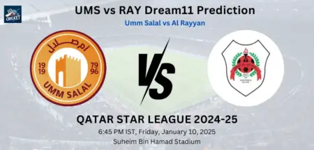 UMS vs RAY Dream11 Team Prediction