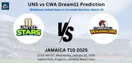 UNS vs CWA Dream11 Prediction