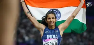 Jyothi Yarraji creates a national record