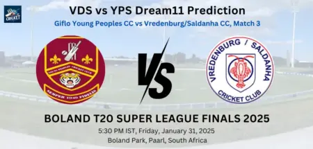 VDS vs YPS Dream11 Prediction