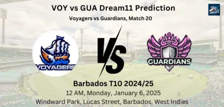 VOY vs GUA Dream11 Prediction