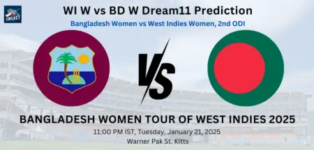 WI W vs BD W Dream11 Prediction