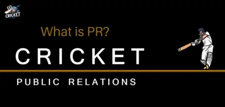 Public Relations in Modern Cricket