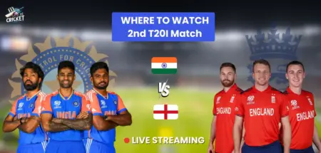 India vs England 2nd T20I Match 2025 Live Streaming