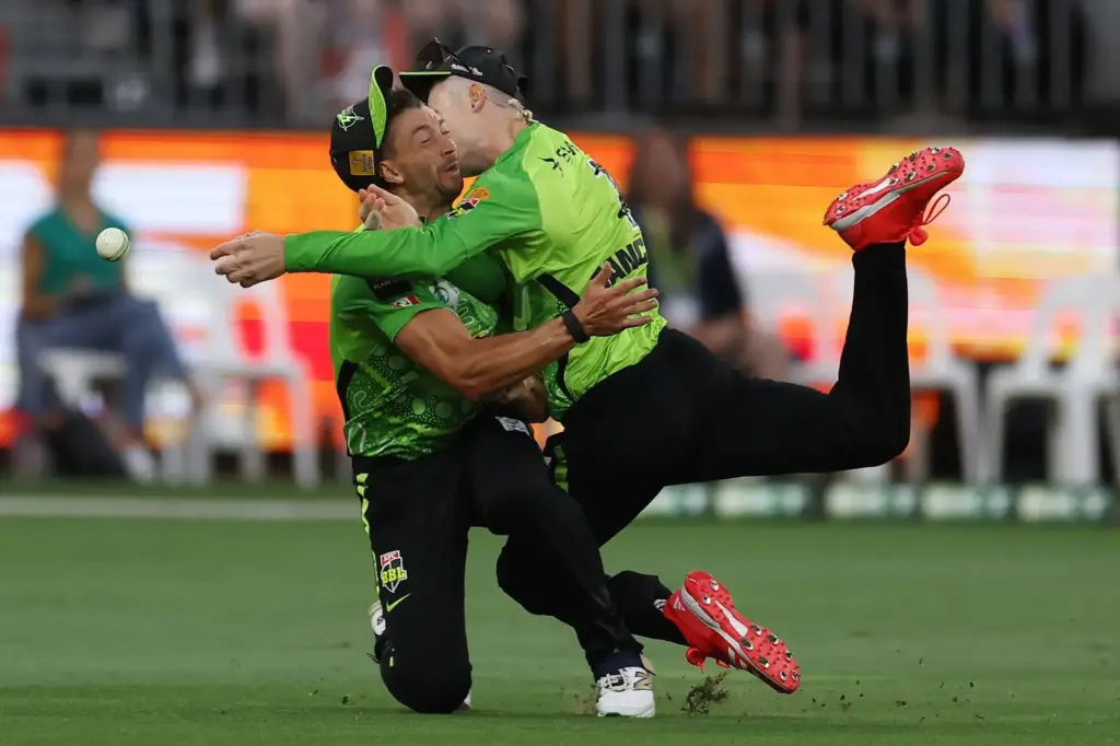 Cameron Bancroft collided with Daniel Sams