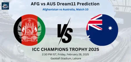 AFG vs AUS Dream11 Prediction