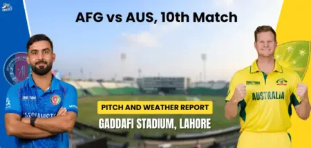 AFG vs AUS Pitch Report and Weather Report