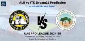 ALB vs ITK Dream11 Prediction