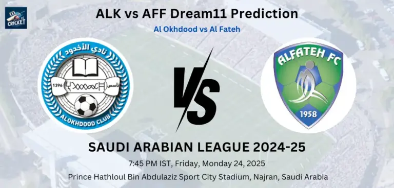 ALK vs AFF Dream11 Prediction