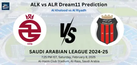 ALK vs ALR Dream11 Prediction