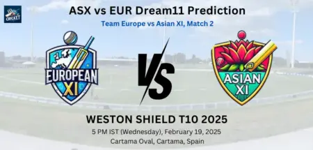 ASX vs EUR Dream11 Prediction