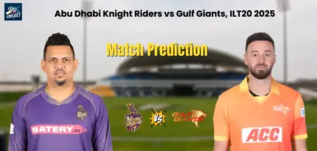 Abu Dhabi Knight Riders vs Gulf Giants Match Prediction