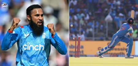 Adil Rashid achieves elusive feat against Virat Kohli