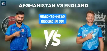 Afghanistan vs England Head-to-Head Record