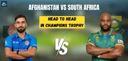 Afghanistan vs South Africa Head to Head record