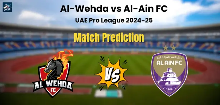 Al-Wehda vs Al-Ain FC Match Prediction