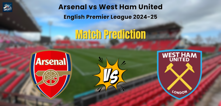 Arsenal vs West Ham United Match Prediction