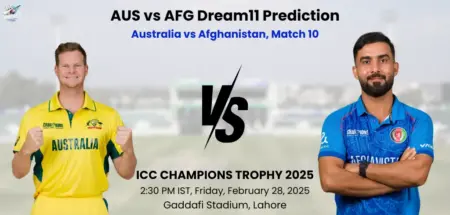 Australia vs Afghanistan Dream 11 Prediction