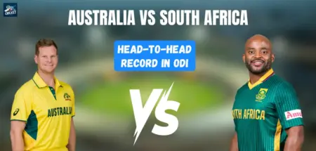 Australia vs South Africa Head-to-Head Record